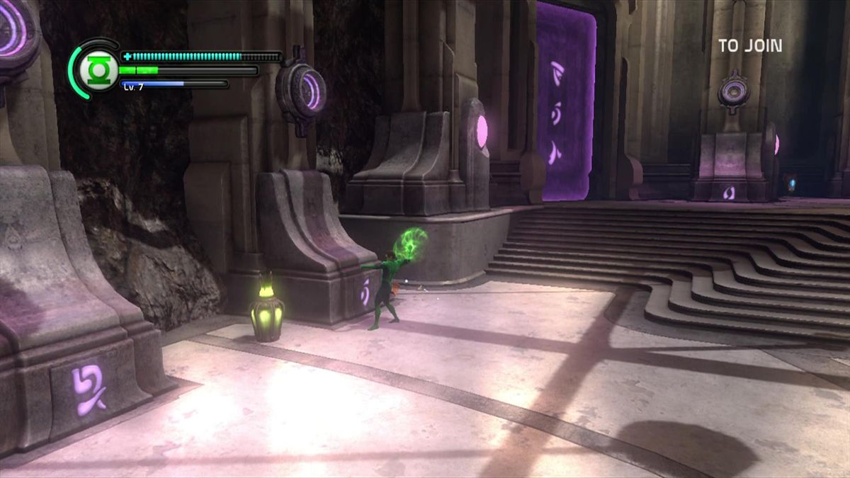 Green Lantern: Rise of the Manhunters screenshot 2 for Xbox 360